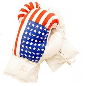 U.S.A. Flag Boxing Gloves 16 oz Last Punch
